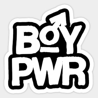 BOY POWER - 2.0 Sticker